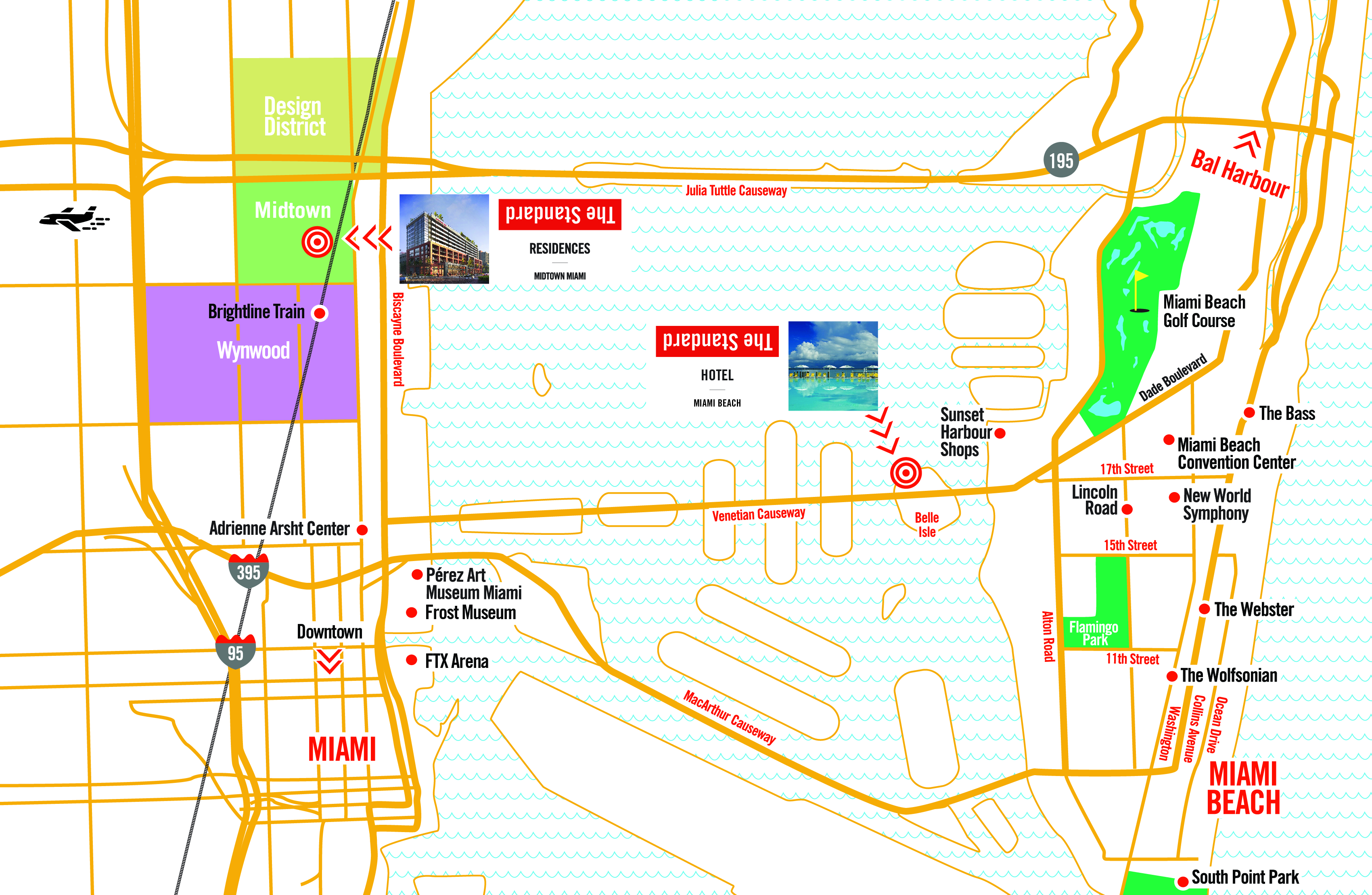 Midtown Miami neighborhood map